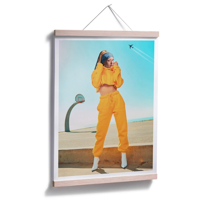 Poster Loose - Das Mädchen in der gelben Jogginghose 