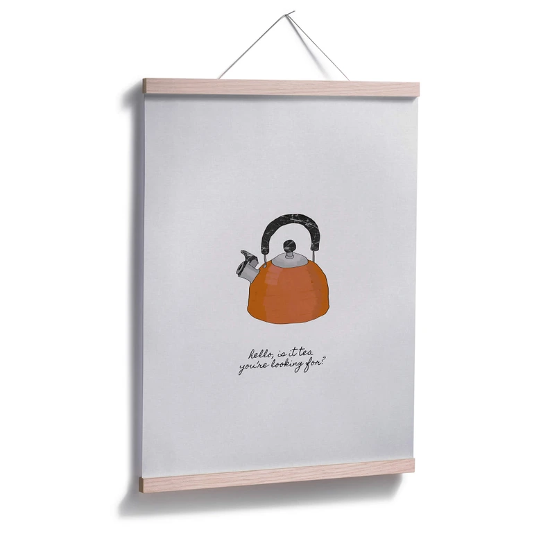 Poster Orara Studio - Hello is it tea 