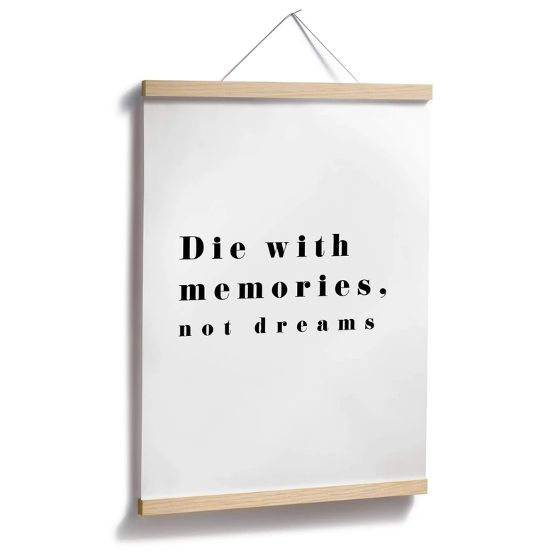 Poster 1X Studio - Die with memories 