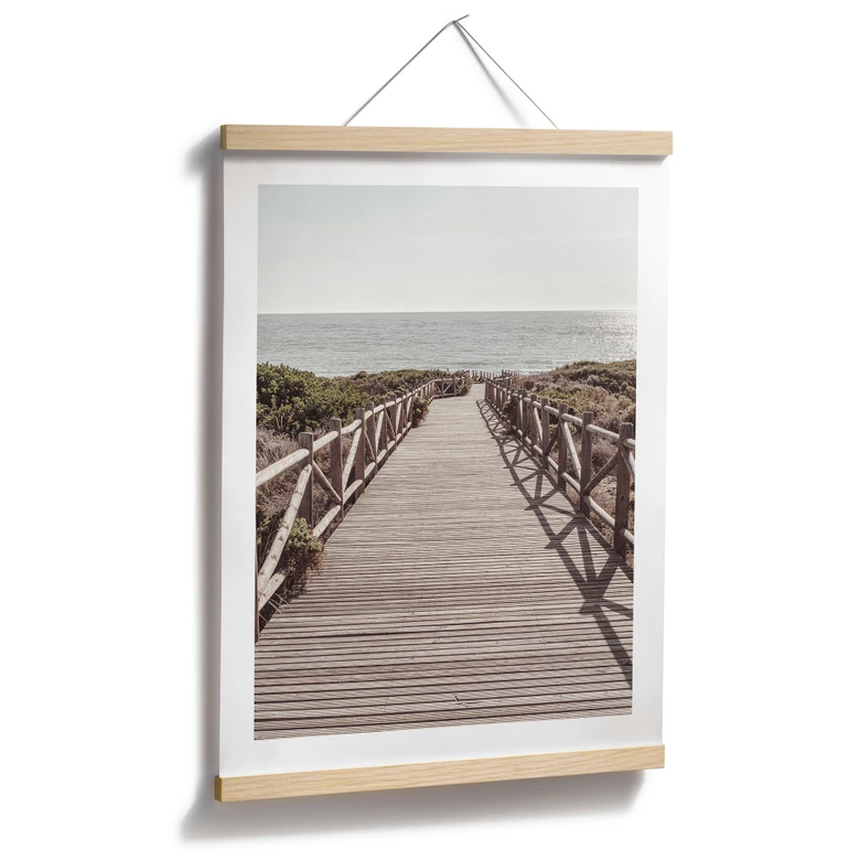 Plakat Anløbsbro til stranden - 1X Studio 