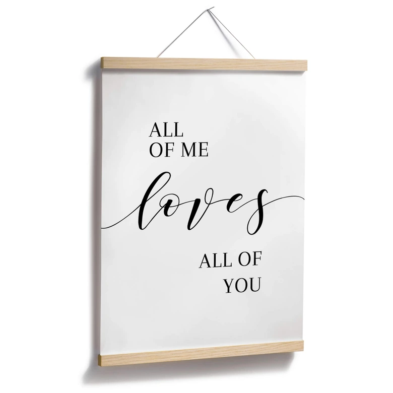 Poster All of me loves all of you 