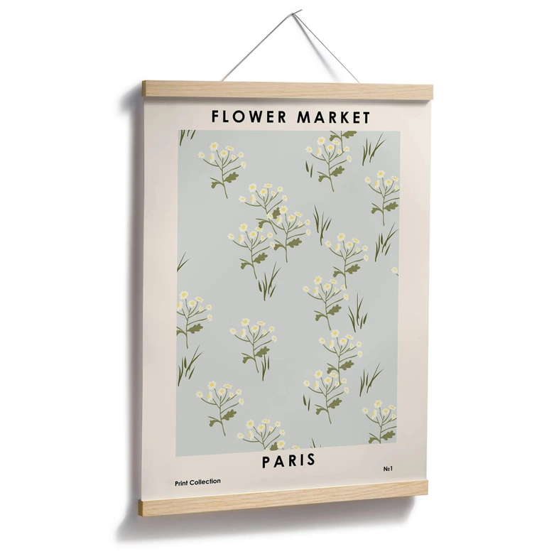 Poster NKTN - Flower Market Paris 