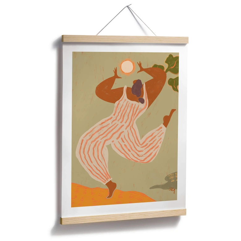 Poster Kunstdruck - Arty Guava - Tanz in der Natur 