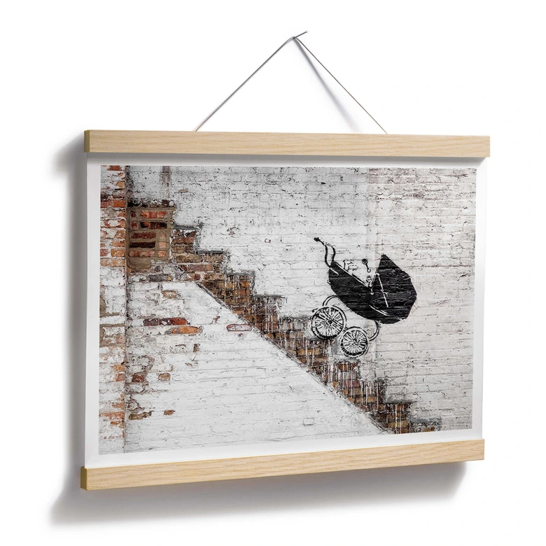 Poster Banksy - Baby Carriage 