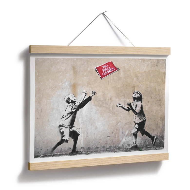 Poster Banksy - No Ball Games 