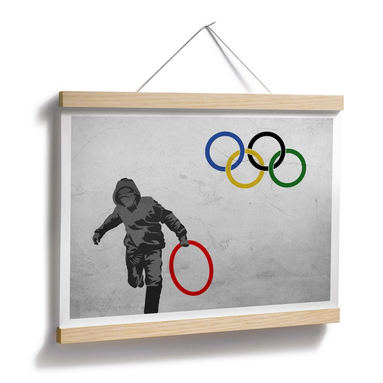 Poster Banksy - Olympics 