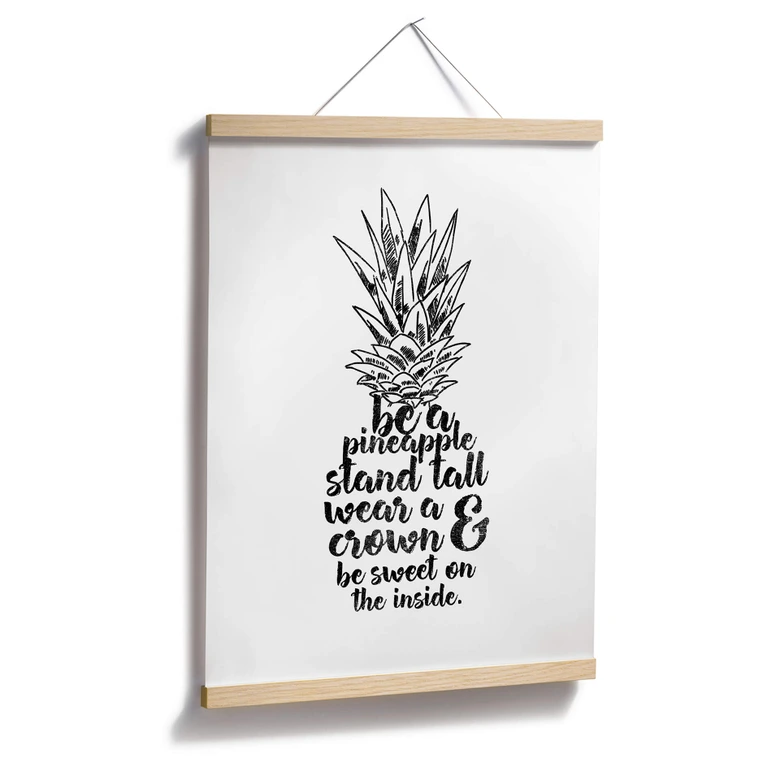 Poster Be a pineapple 