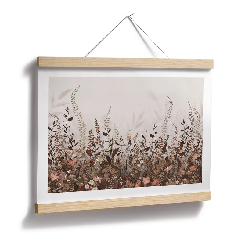 Poster Blumenwiese Vintage - Lane 