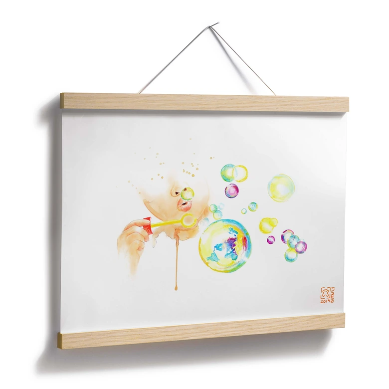 Poster Buttafly - Seifenblasen 
