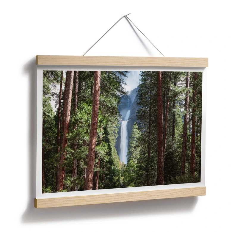 Poster Colombo - Wasserfall im Wald 