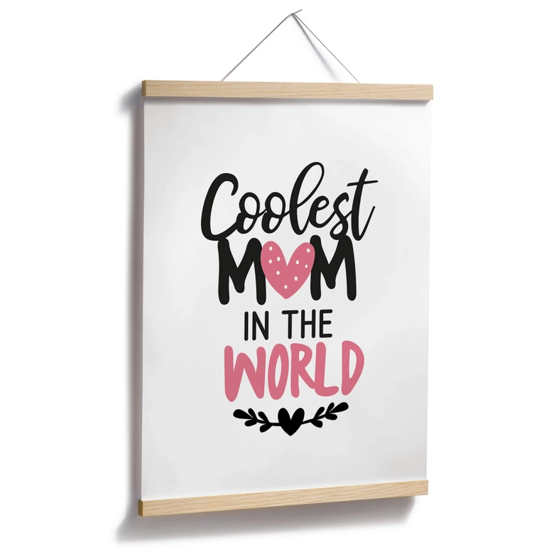 Poster Coolest Mom in the world 