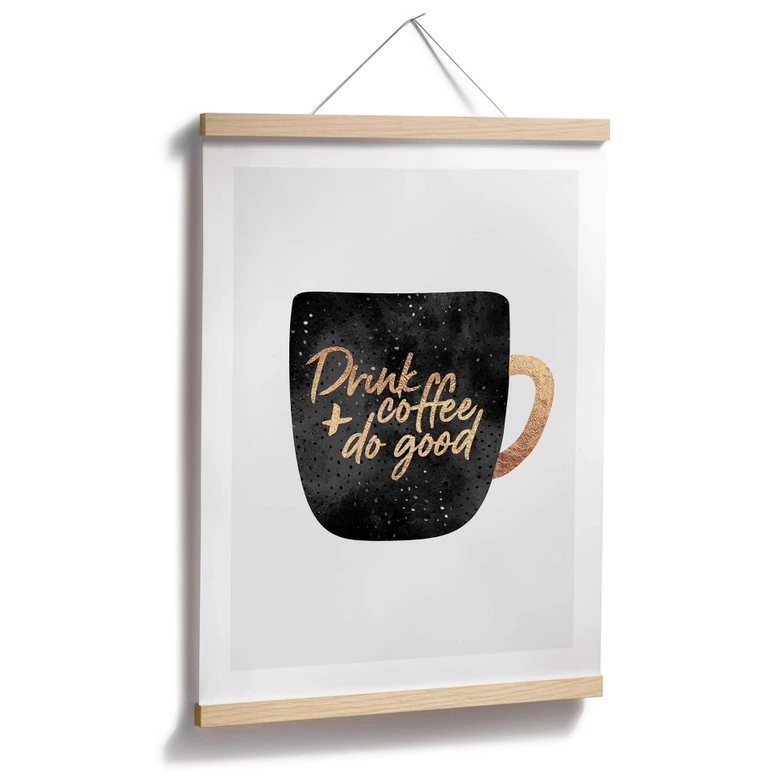 Poster Fredriksson - Drink coffee and do good 
