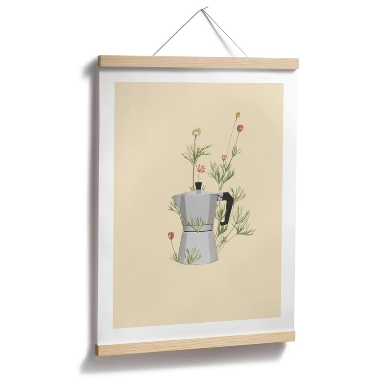 Poster Frida Floral Studio - Flower Coffee 