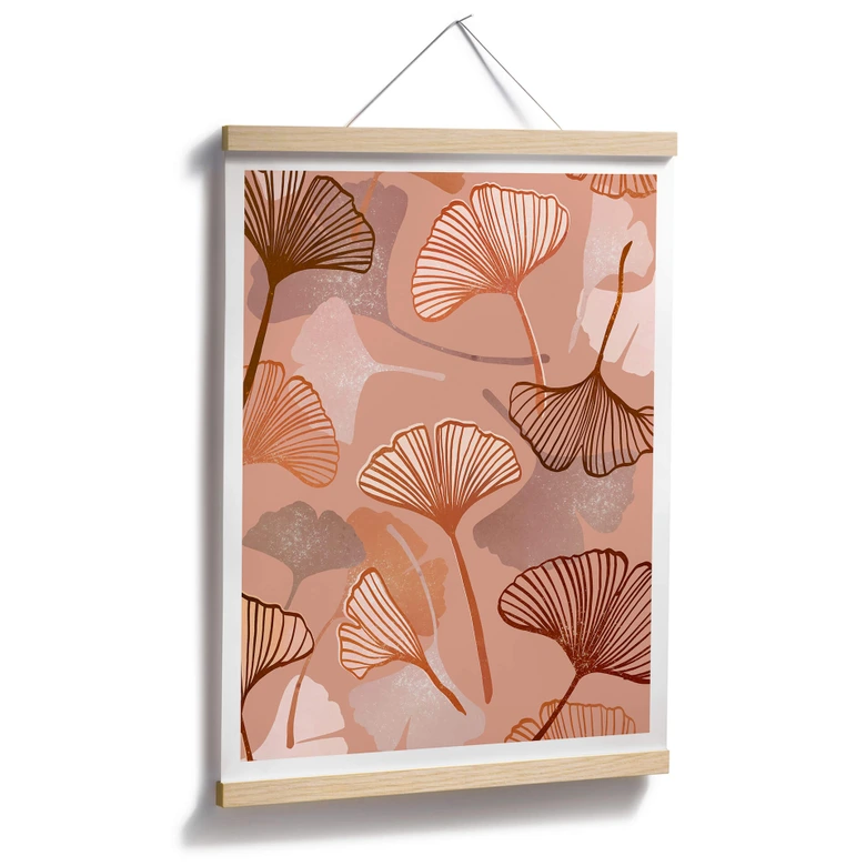 Póster Goed Blauw - Ginkgo 