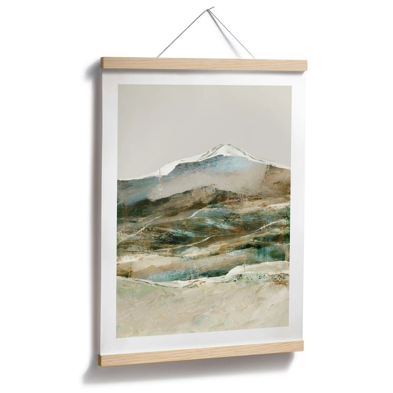 Plakat Abstrakte bjerge - Hobday 