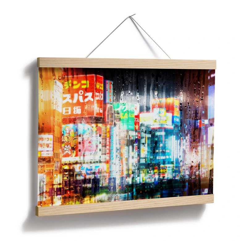 Poster Hugonnard - Hinter dem Fenster 