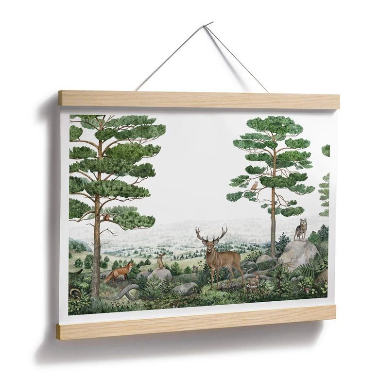 Poster Kikki Belle - Animal Adventure 