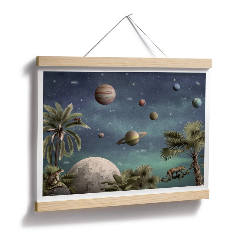 Plakat Kikki Belle - Tropical Fantasy in Space 
