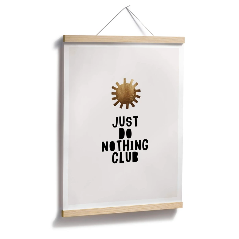 Poster Kubistika - Do Nothing Club 