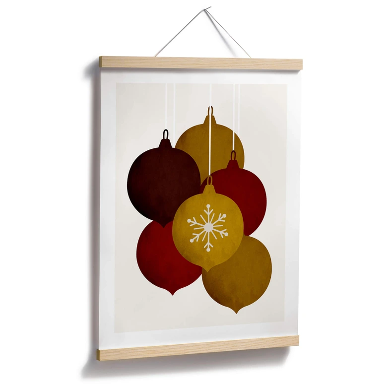 Poster Kubistika - Jingle Bells 