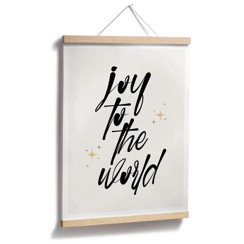 Poster Kubistika - Joy to the world 