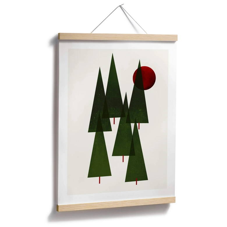 Poster Kubistika - Pinède Foret 