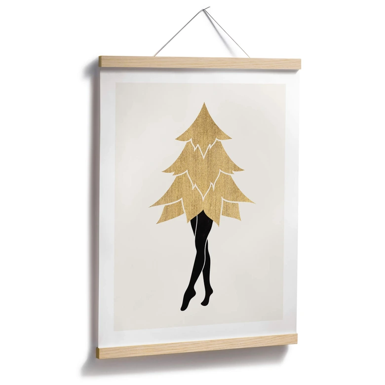 Poster Kubistika - Julens Lady Gaga 