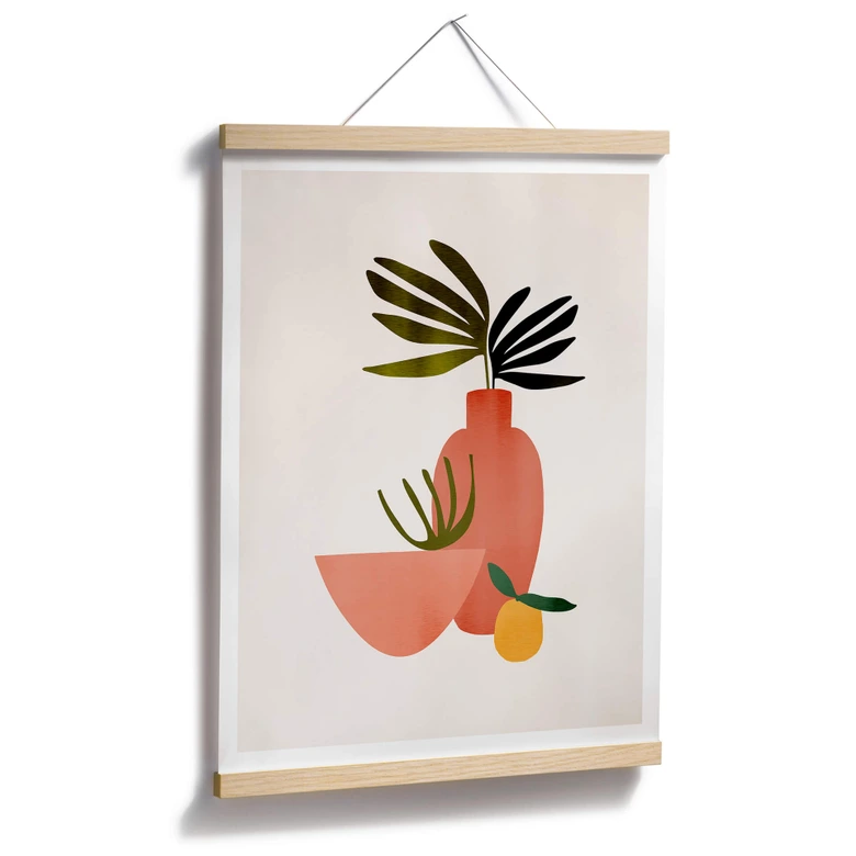 Plakat Kubistika - Soczysta cytryna 