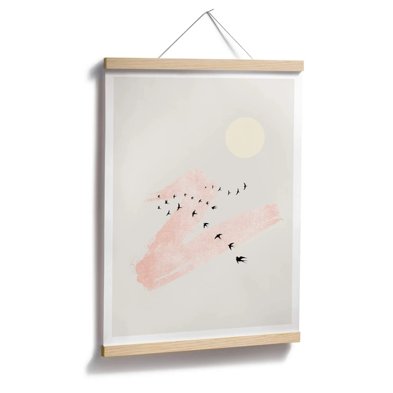 Poster Kubistika - High in the Sky 