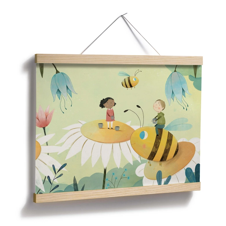 Poster Loske - Honigbienen 