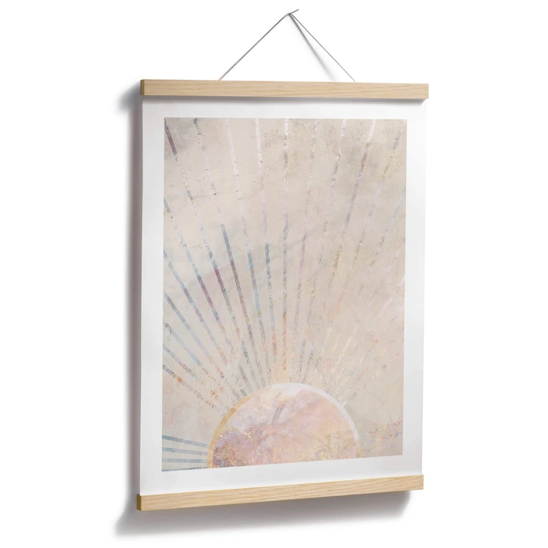Poster Manovski - Morgendliche Sonnenstrahlen 