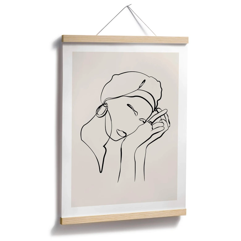 Poster NKTN - Line Art - Don't Worry 