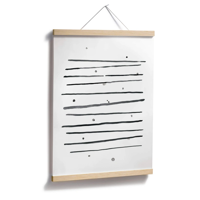 Poster Nouveauprints - Pünktchen und Streifen 