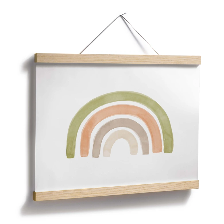 Póster Nouveauprints - Arco iris acuarela 