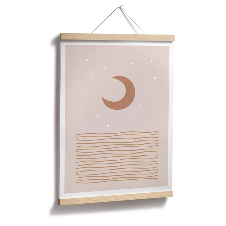 Poster Orara Studio - Rött månsken 