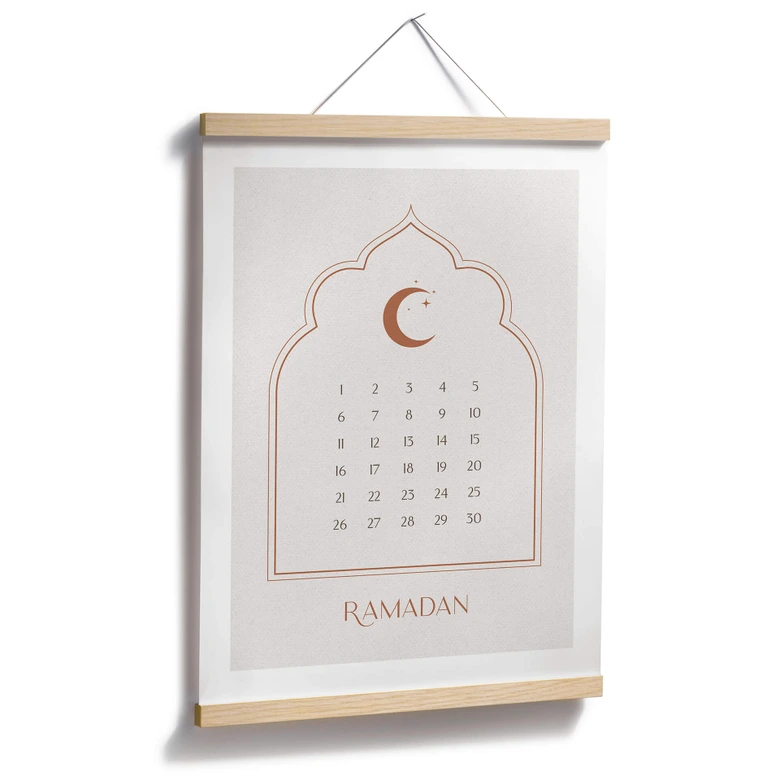 Poster Ramadan Kalender Klassiek 