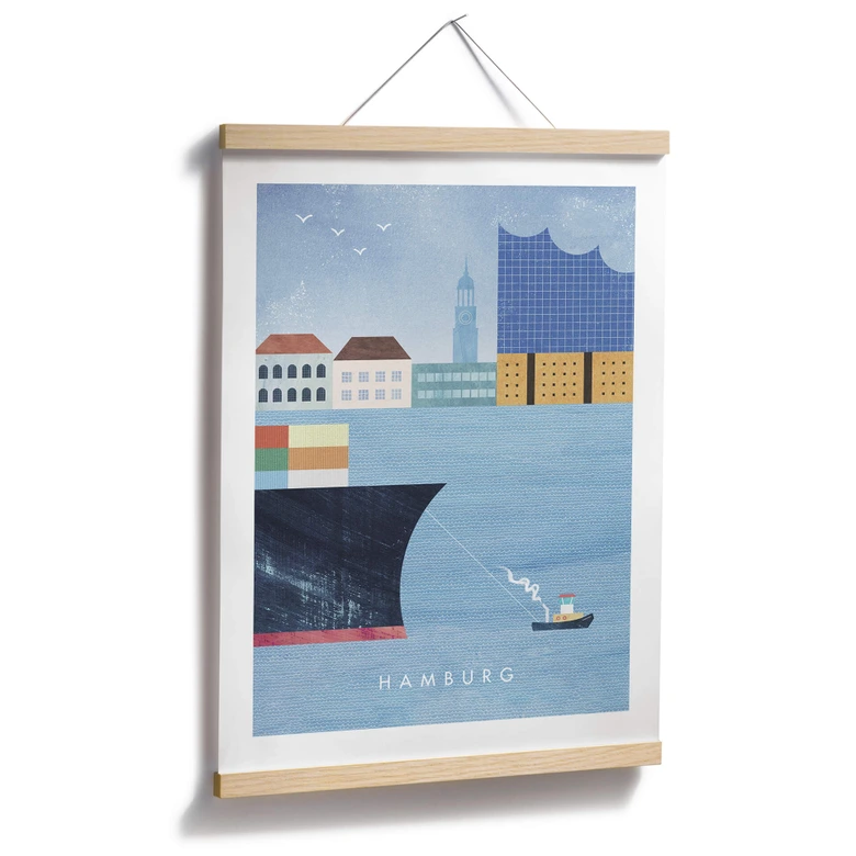 Plakat Rivers - Hamburg 
