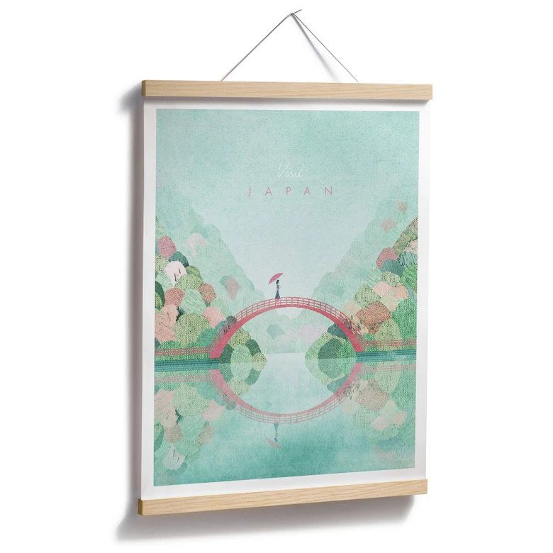 Poster Le Japon au printemps 