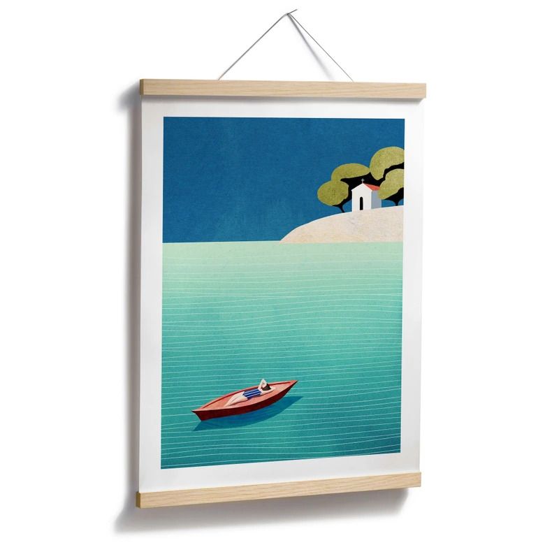 Poster Siesta im Sommer - Rivers 