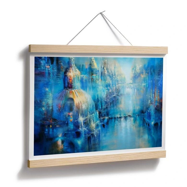 Poster Schmucker - Die alte Stadt 