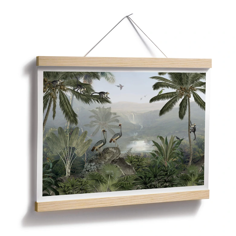 Poster Sir Edward - Fristad för apor 