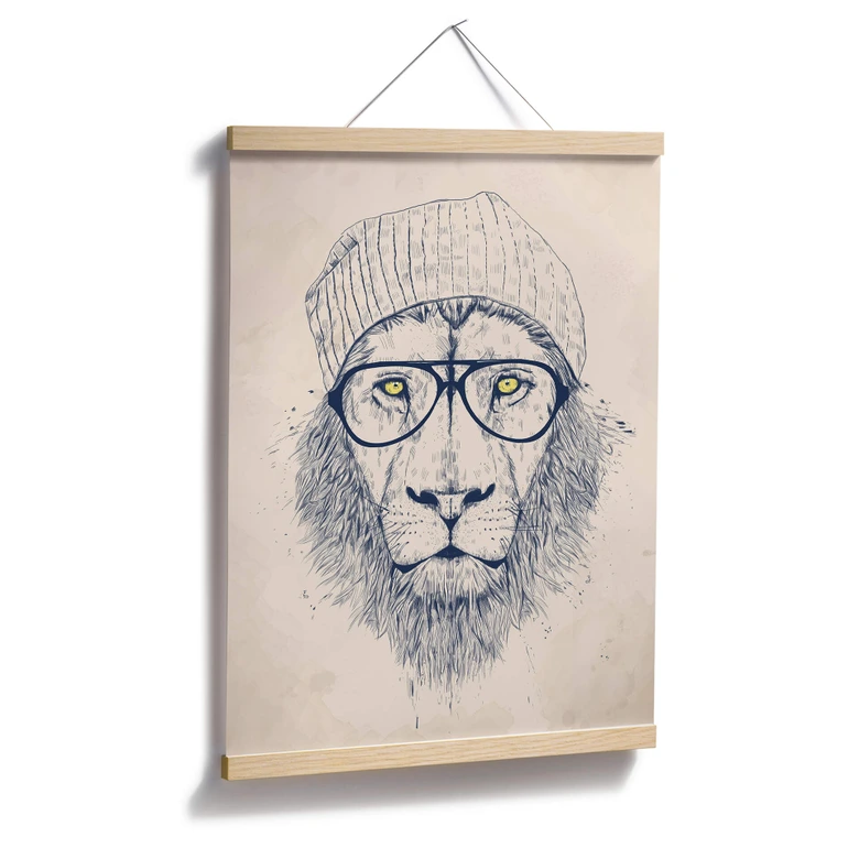 Poster Solti - Cool lion 