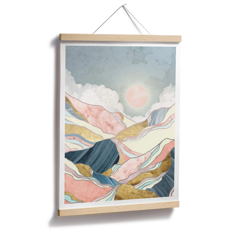 Poster SpaceFrog Designs - Matin de printemps 