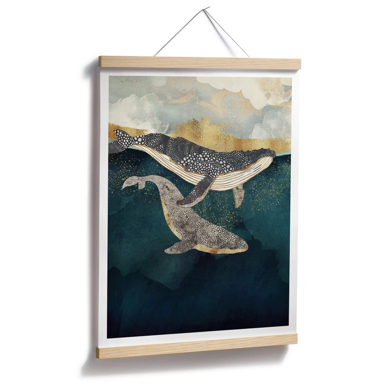 Poster SpaceFrog Designs - Verbundenheit 