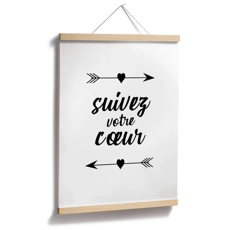 Poster Suivez votre cœur 