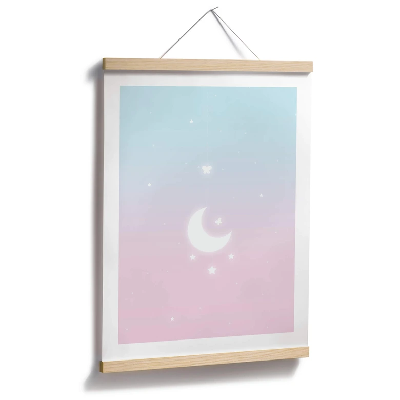 Poster Thai - Mondscheinzauber am Sternenhimmel 