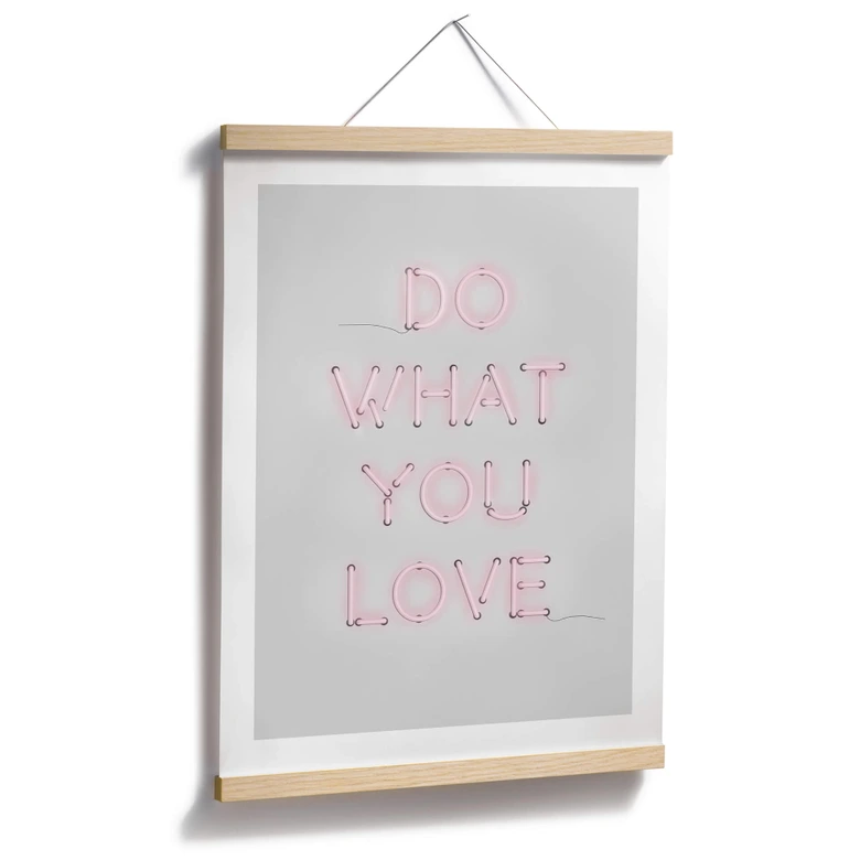 Spruch Poster - The Miuus Studio - Do what you love 
