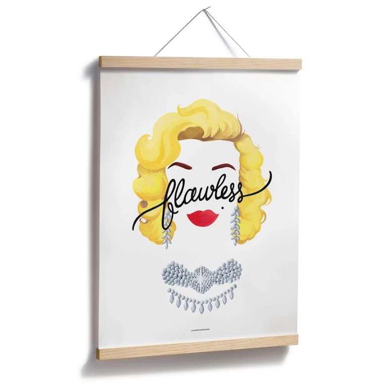 Poster Tohmé - Flawless Marilyn 