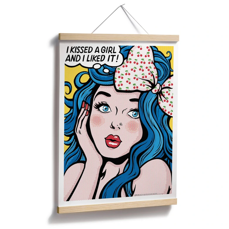 Poster Tohmé - I Kissed a Girl 