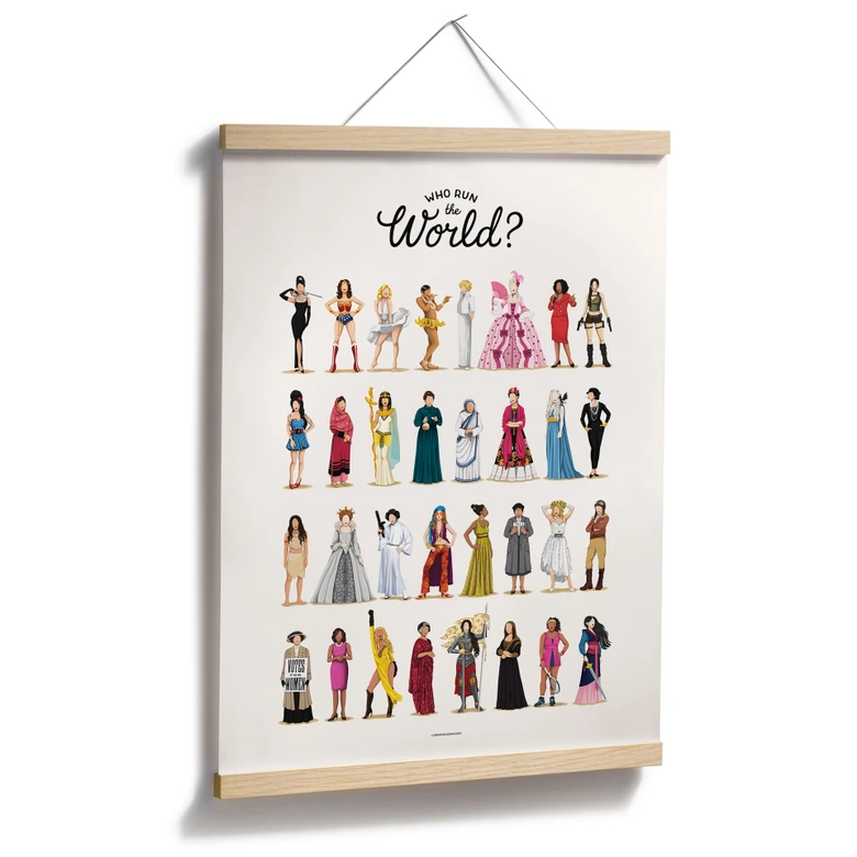 Poster Tohmé - Who run the World 